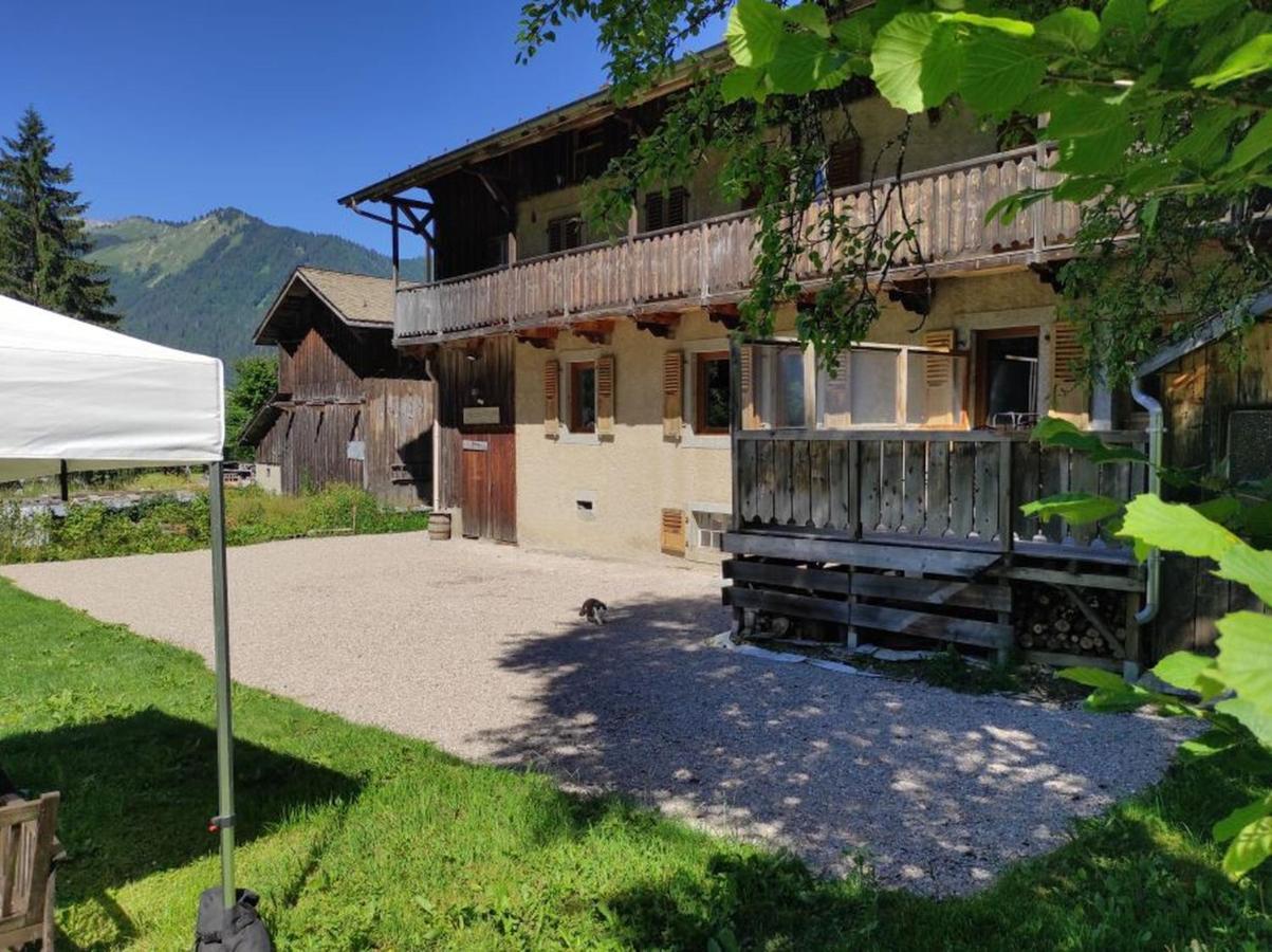 Appartement 6 Pers 70 M² Dans Chalet Chez Marie モントリオン エクステリア 写真