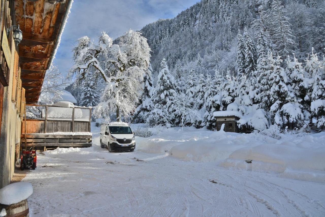 Appartement 6 Pers 70 M² Dans Chalet Chez Marie モントリオン エクステリア 写真